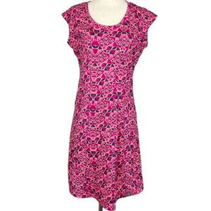 Title Nine Espionage dress Peony pink